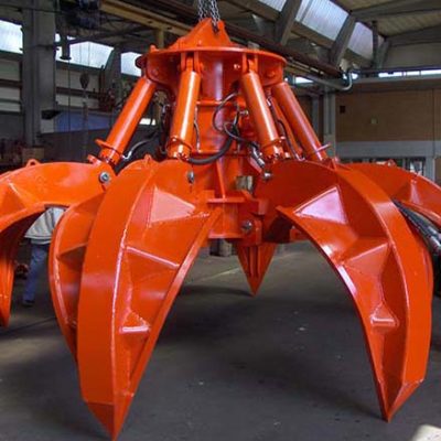 Grappin polype hydraulique